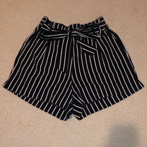 Size SMALL chiffon material paper bag shorts